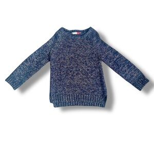 3 for $12 John Lewis Blue Knit Sweater with Sparkle Size 7